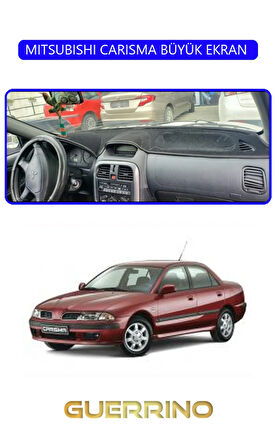 MITSUBISHI CARISMA BÜYÜK EKRAN TORPİDO KORUMA HALISI MAVİ KENAR
