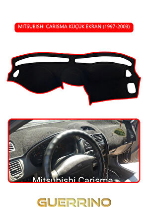 MITSUBISHI CARISMA KÜÇÜK EKRAN 1997-2003TORPİDO KORUMA HALISI KIRMIZI KENAR