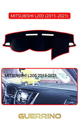MITSUBISHI L200 2015-2021TORPİDO KORUMA HALISI KIRMIZI KENAR