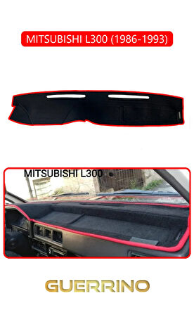 MITSUBISHI L300 1986-1993TORPİDO KORUMA HALISI KIRMIZI KENAR