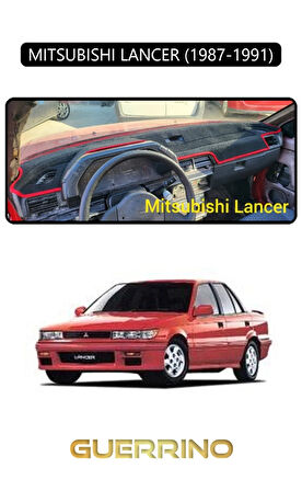 MITSUBISHI LANCER 1987-1991TORPİDO KORUMA HALISI SİYAH KENAR
