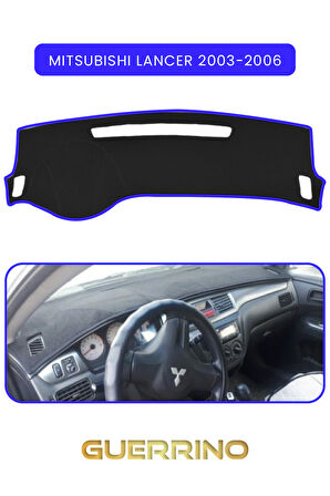 MITSUBISHI LANCER 2003-2006TORPİDO KORUMA HALISI MAVİ KENAR