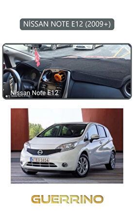 NİSSAN NOTE E12 2009+TORPİDO KORUMA HALISI GRİ KENAR