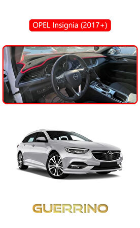 OPEL Insignia (2017 + )TORPİDO KORUMA HALISI KIRMIZI KENAR