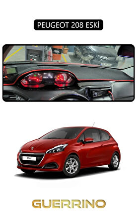PEUGEOT 208 ESKİTORPİDO KORUMA HALISI SİYAH KENAR
