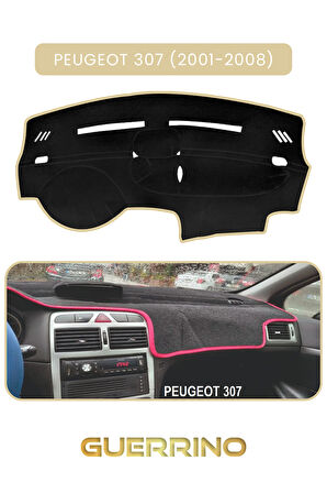 PEUGEOT 307 (2001-2008)TORPİDO KORUMA HALISI BEJ KENAR