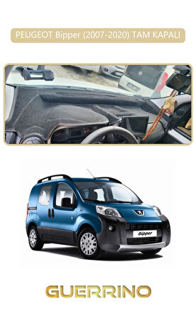 PEUGEOT Bipper (2007-2020) TAM KAPALITORPİDO KORUMA HALISI BEJ KENAR