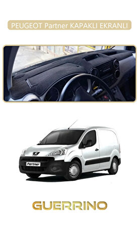 PEUGEOT Partner KAPAKLI EKRANLITORPİDO KORUMA HALISI BEJ KENAR