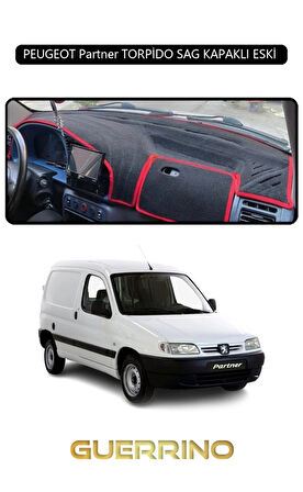 PEUGEOT Partner TORPİDO SAG KAPAKLI ESKİ TORPİDO KORUMA HALISI SİYAH KENAR