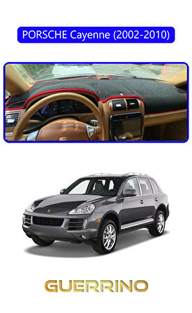 PORSCHE Cayenne (2002-2010) - (955 / 957; )TORPİDO KORUMA HALISI MAVİ KENAR