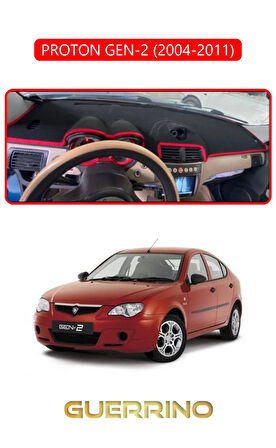 PROTON GEN-2 (2004-2011)TORPİDO KORUMA HALISI KIRMIZI KENAR