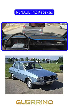 RENAULT 12 - Toros   KAPAKSIZTORPİDO KORUMA HALISI MAVİ KENAR