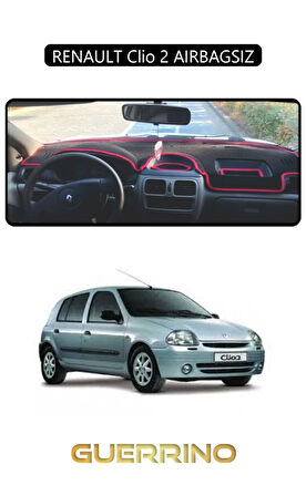 RENAULT Clio 2 AIRBAGSIZTORPİDO KORUMA HALISI SİYAH KENAR