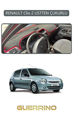 RENAULT Clio 2 USTTEN ÇUKURLUTORPİDO KORUMA HALISI GRİ KENAR