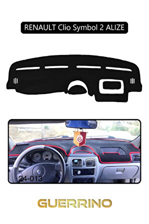 RENAULT Clio Symbol 2 ALIZETORPİDO KORUMA HALISI SİYAH KENAR
