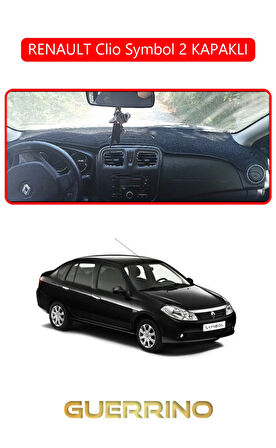 RENAULT Clio Symbol 2 KAPAKLITORPİDO KORUMA HALISI KIRMIZI KENAR