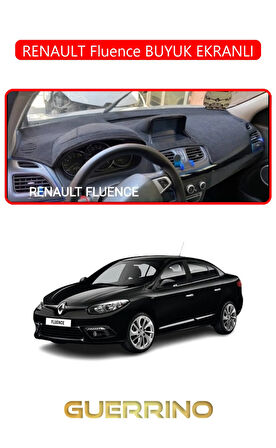 RENAULT Fluence BUYUK EKRANLITORPİDO KORUMA HALISI KIRMIZI KENAR