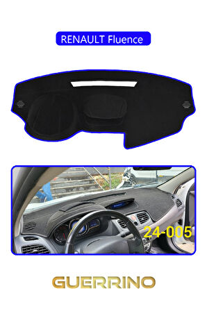 RENAULT Fluence TORPİDO KORUMA HALISI MAVİ KENAR