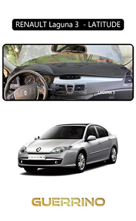RENAULT Laguna 3  - LATITUDETORPİDO KORUMA HALISI SİYAH KENAR