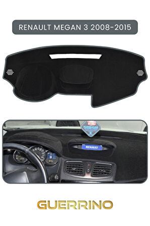 RENAULT Megan 3 (2008-2015)TORPİDO KORUMA HALISI GRİ KENAR