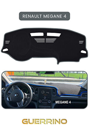 RENAULT Megane 4 TORPİDO KORUMA HALISI GRİ KENAR