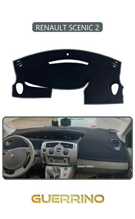 RENAULT SCENIC 2TORPİDO KORUMA HALISI GRİ KENAR
