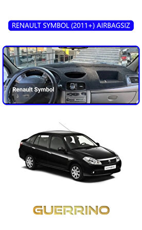 RENAULT SYMBOL 2011+ AIRBAGSIZTORPİDO KORUMA HALISI MAVİ KENAR