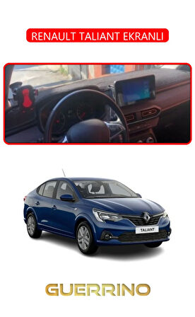 RENAULT TALIANT EKRANLITORPİDO KORUMA HALISI KIRMIZI KENAR