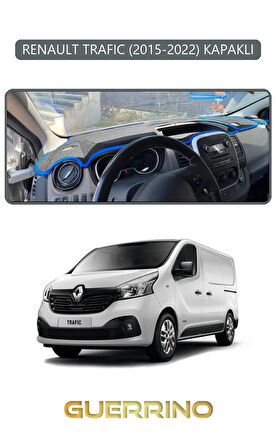 RENAULT TRAFIC (2015-2022) KAPAKLITORPİDO KORUMA HALISI GRİ KENAR