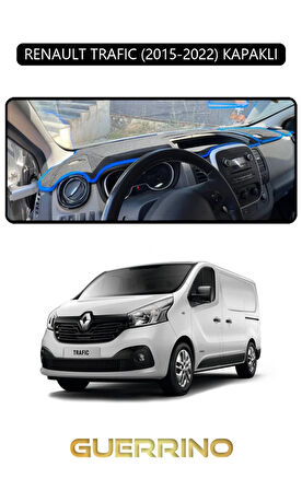 RENAULT TRAFIC (2015-2022) KAPAKLITORPİDO KORUMA HALISI SİYAH KENAR
