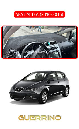 SEAT ALTEA (2010-2015)TORPİDO KORUMA HALISI KIRMIZI KENAR