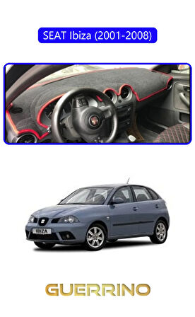 SEAT Ibiza (2001-2008)TORPİDO KORUMA HALISI MAVİ KENAR