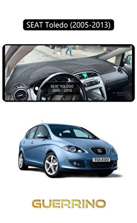 SEAT Toledo (2005-2013)TORPİDO KORUMA HALISI SİYAH KENAR