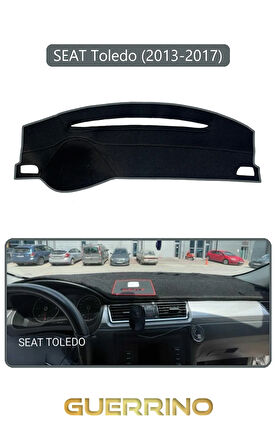 SEAT Toledo (2013-2017)TORPİDO KORUMA HALISI GRİ KENAR