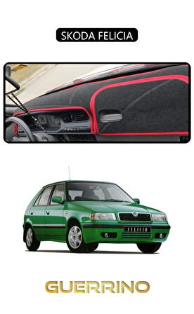 SKODA FELICIATORPİDO KORUMA HALISI SİYAH KENAR