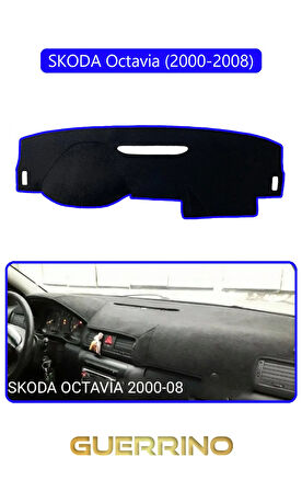 SKODA Octavia (2000-2008)TORPİDO KORUMA HALISI MAVİ KENAR
