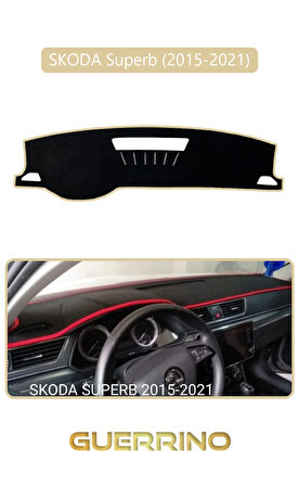SKODA Superb (2015-2021)TORPİDO KORUMA HALISI BEJ KENAR