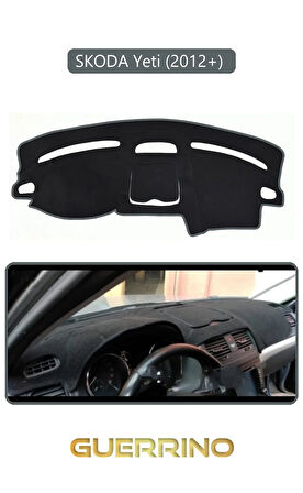 SKODA Yeti (2012+) TORPİDO KORUMA HALISI GRİ KENAR