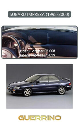 SUBARU IMPREZZA (1998-2000)TORPİDO KORUMA HALISI GRİ KENAR