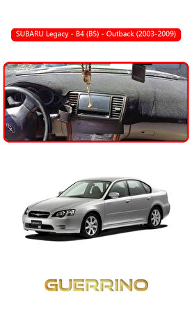 SUBARU Legacy / B4 (B5) / Outback (2003-2009)TORPİDO KORUMA HALISI KIRMIZI KENAR