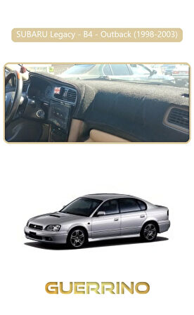 SUBARU Legacy / B4 / Outback (1998-2003)TORPİDO KORUMA HALISI BEJ KENAR