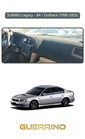 SUBARU Legacy / B4 / Outback (1998-2003)TORPİDO KORUMA HALISI GRİ KENAR