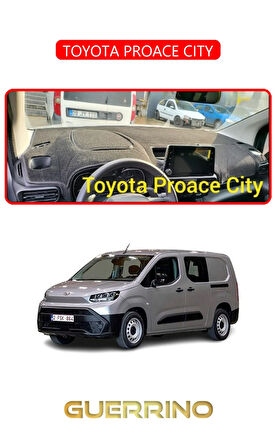 TOYOTA PROACE CITYTORPİDO KORUMA HALISI KIRMIZI KENAR