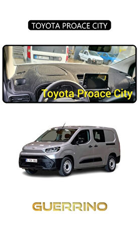 TOYOTA PROACE CITYTORPİDO KORUMA HALISI SİYAH KENAR