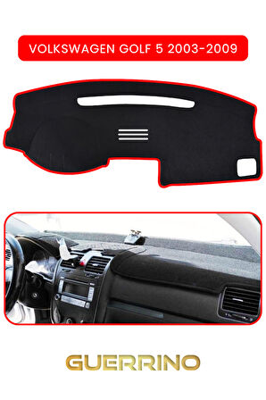 VOLKSWAGEN Golf 5 (2003-2009)TORPİDO KORUMA HALISI KIRMIZI KENAR