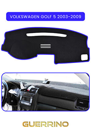 VOLKSWAGEN Golf 5 (2003-2009)TORPİDO KORUMA HALISI MAVİ KENAR