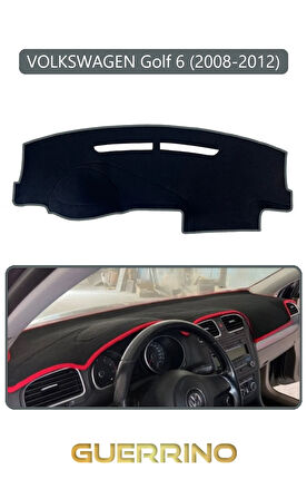 VOLKSWAGEN Golf 6 (2008-2012)TORPİDO KORUMA HALISI GRİ KENAR