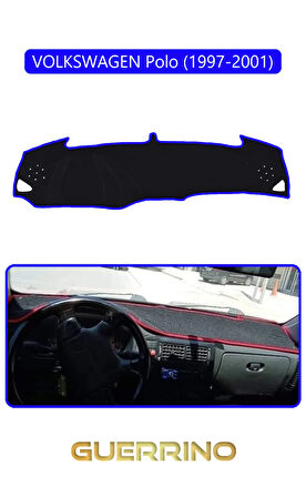 VOLKSWAGEN Polo (1997-2001)TORPİDO KORUMA HALISI MAVİ KENAR