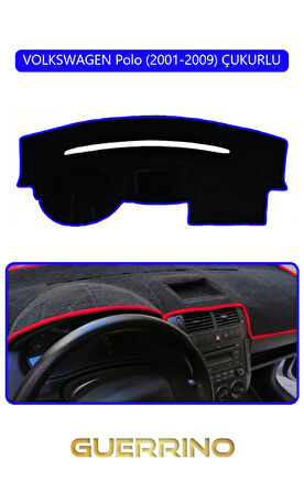 VOLKSWAGEN Polo (2001-2009) ÇUKURLUTORPİDO KORUMA HALISI MAVİ KENAR