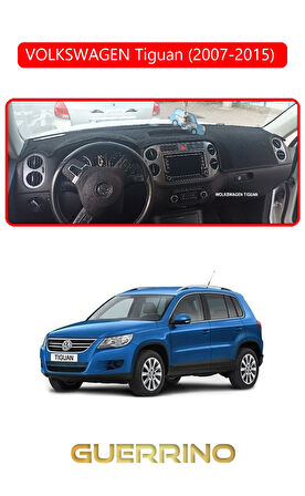 VOLKSWAGEN Tiguan (2007-2015) ;TORPİDO KORUMA HALISI KIRMIZI KENAR